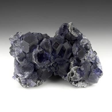 Fluorite with Quartz