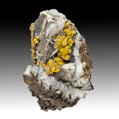 Mimetite with Barite