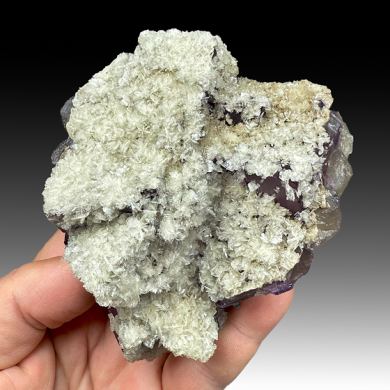 Barite with Fluorite