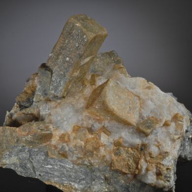 Andalusite (showing Pinite alterations)