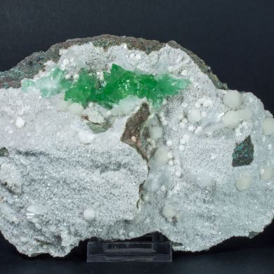 Fluorapophyllite-(K) with Stilbite-Ca and Heulandite-Ca