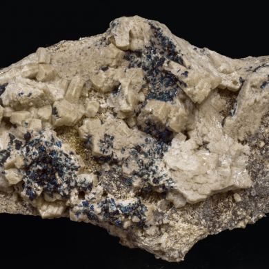 Whiteite-(CaMnMg) with Lazulite and Quartz