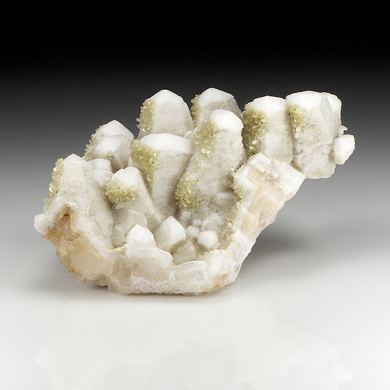 Stilbite with Calcite