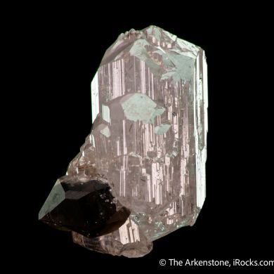 Phenakite with Smoky Quartz