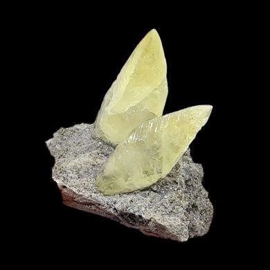 Calcite, pyrite