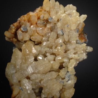 Cerussite -  prismatic stacked  crystals