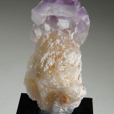 Quartz var. Amethyst - parallel growth scepters