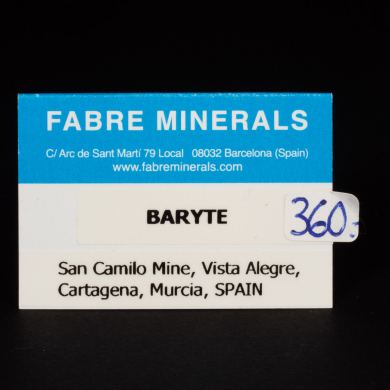 Baryte with Quartz