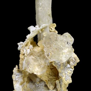Fluorite, quartz