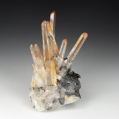 Quartz with Hematite
