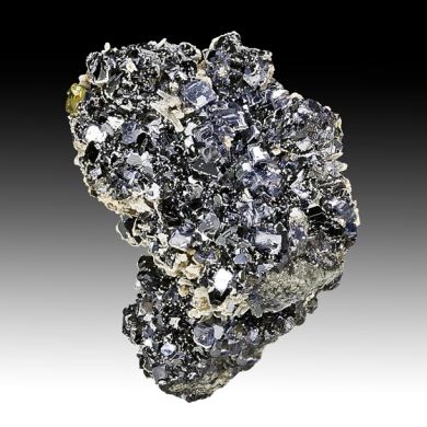 Galena with Sphalerite, Chalcopyrite