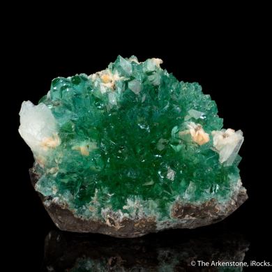 Fluorapophyllite with Stilbite
