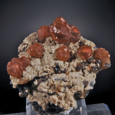 Sphalerite with Dolomite, Galena