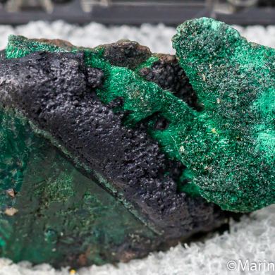 Chalcocite, Malachite after Azurite, Malachite