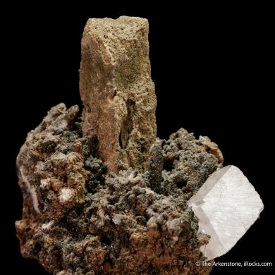 Siderite ps. Ilvaite