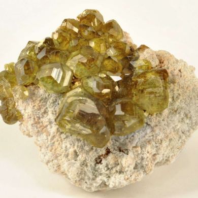 Andradite Var. Demantoid Garnet