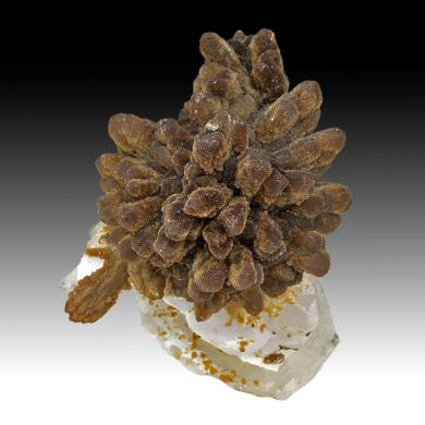 Eosphorite on Quartz