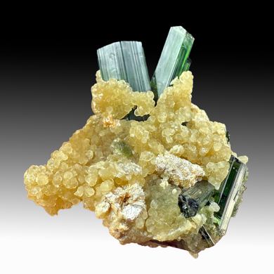 Elbaite with Cookeite