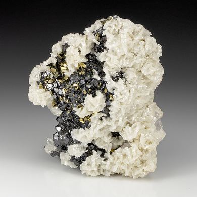 Dolomite with Sphalerite, Pyrite