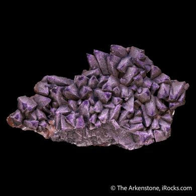 Fluorite partially replacing Calcite