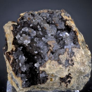 Creedite (purple crystals)
