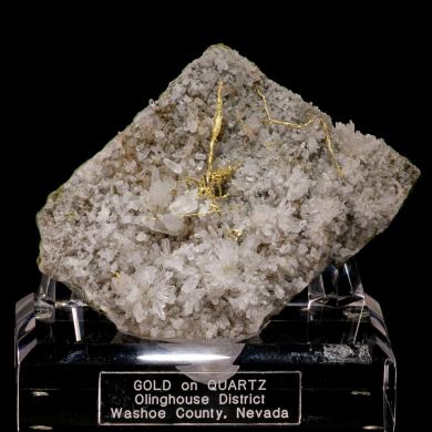 Gold on Quartz