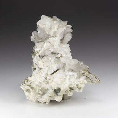 Quartz with Albite, Fluorapatite, Muscovite