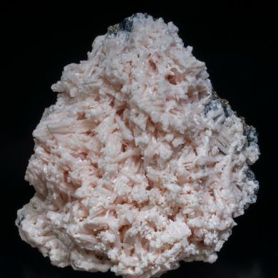 Rhodochrosite with Sphalerite, Pyrite and Galena