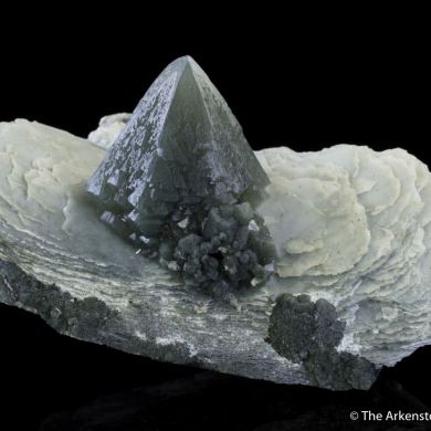 Quartz on Calcite