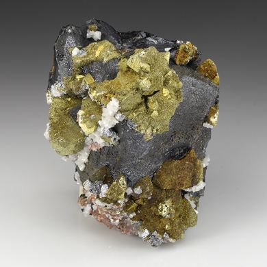Chalcopyrite with Sphalerite, Dolomite