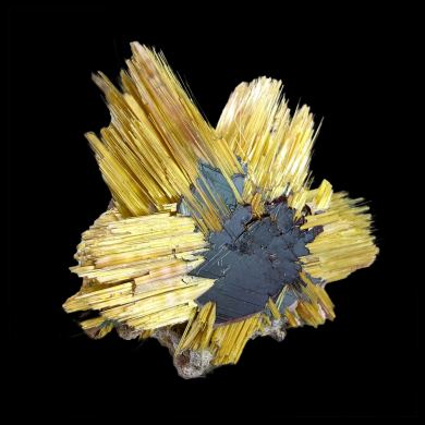 Rutile, hematite EPITAXIAL