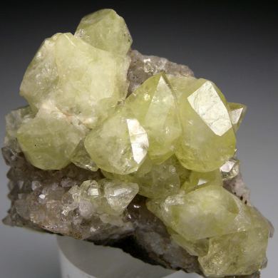 Datolite on Quartz