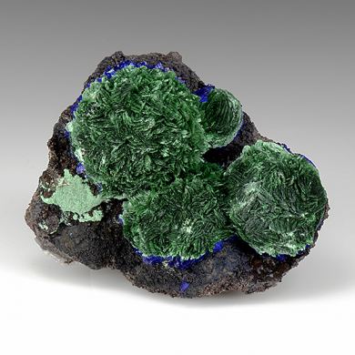 Malachite replacing Azurite