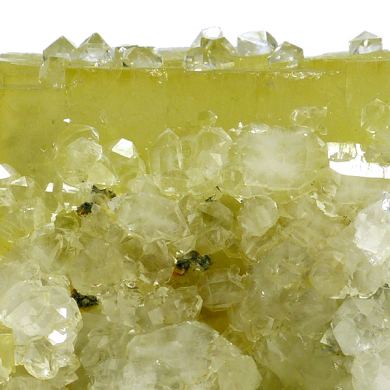 Fluorite, quartz