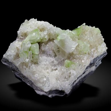 Augelite, Quartz
