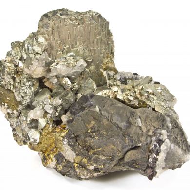 Arsenopyrite on Sphalerite