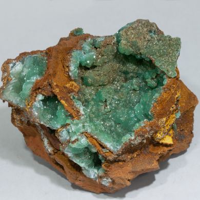 Adamite (variety cuprian)