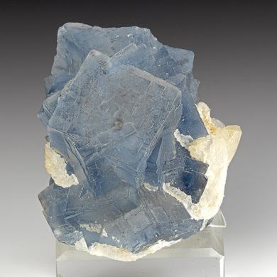 Fluorite with Calcite
