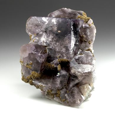 Fluorite with Siderite
