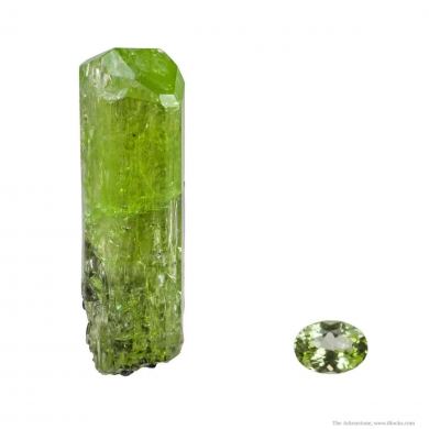 Diopside (Rough & Cut Set)