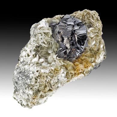 Cassiterite with Muscovite
