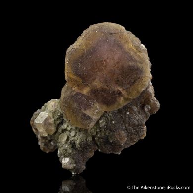 Fluorite on Muscovite and Ferberite