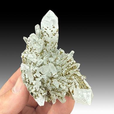 Quartz with Pyrite
