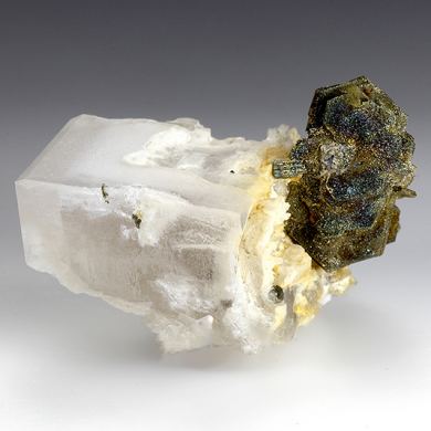 Barite with Pyrite after Pyrrhotite