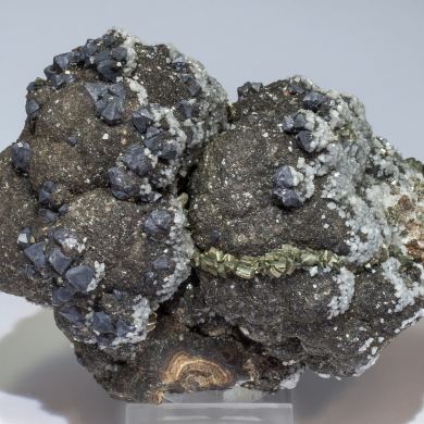 Galena with Sphalerite and Marcasite