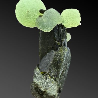 Prehnite, epidote