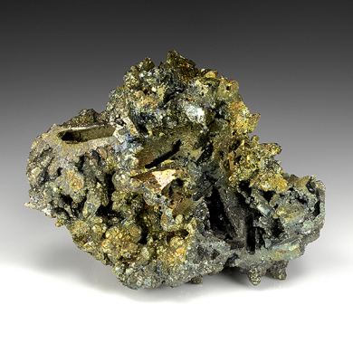 Pyrite casts after Anhydrite