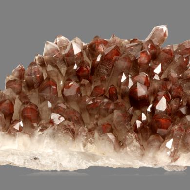 Hematite included Quartz