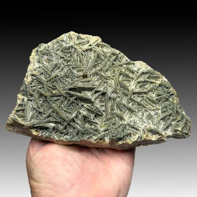 Marcasite on Barite