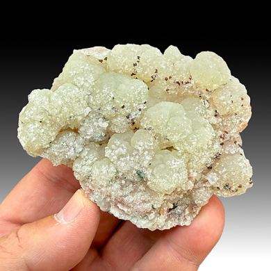 Prehnite with Copper, Calcite, Quartz (1697)